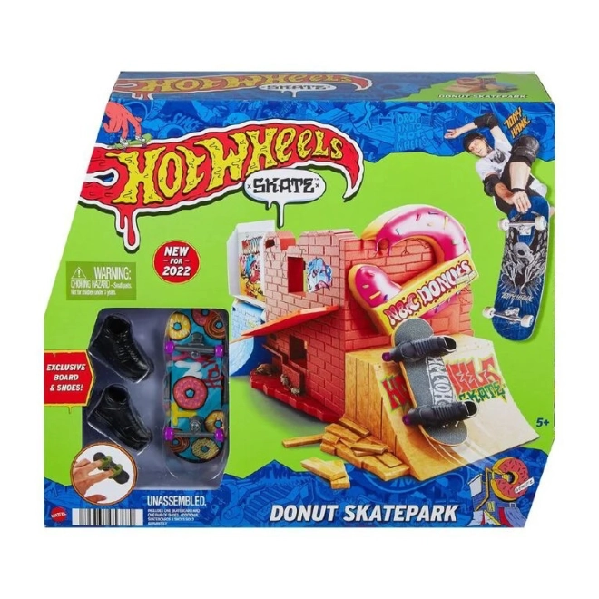 Hot Wheels Skate Stadion Skatepark Set – Donut-Skatepark