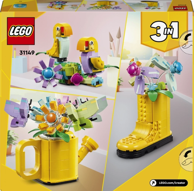 Blumen in der Gießkanne - LEGO Creator 3-in-1