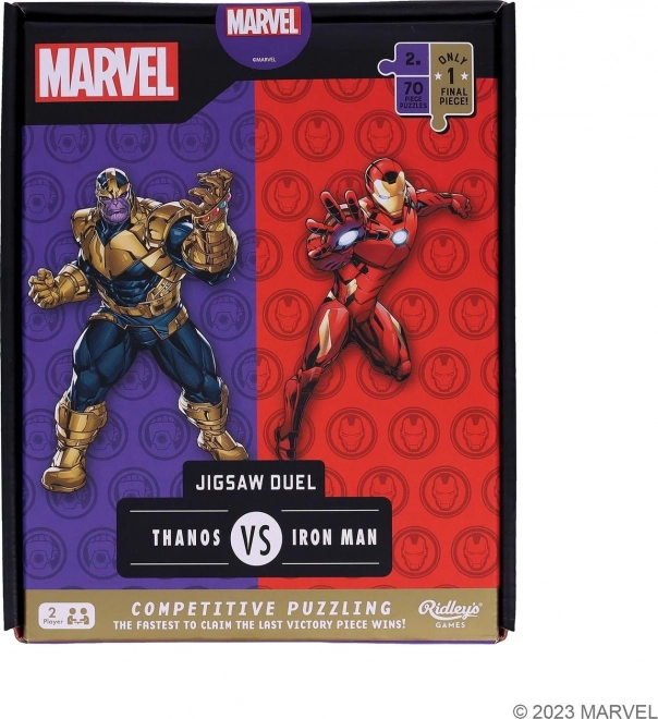 Puzzle-Duell Marvel Avengers: Thanos vs. Iron Man