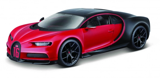 Bburago Bugatti Chiron Sport im Maßstab 1:32 Rot