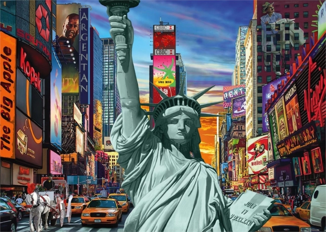 Puzzle New York Stadt 1000 Teile von JUMBO