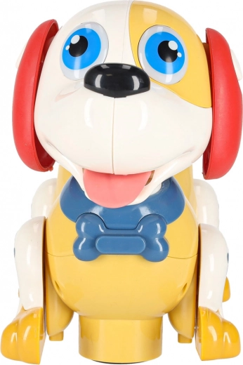 Reagiert auf Berührung, spricht und spielt