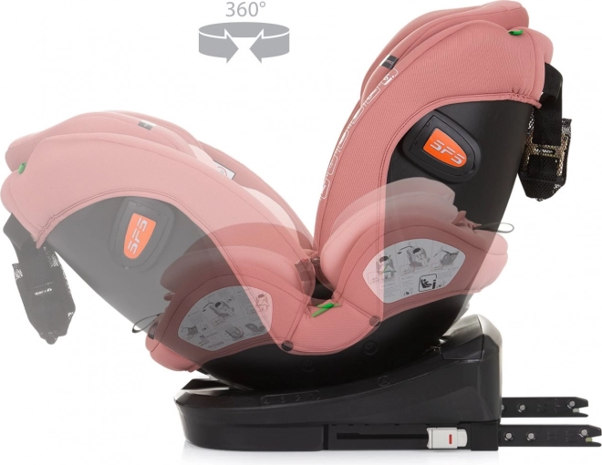 Chipolino Autokindersitz Volare i-Size 360 Flamingo