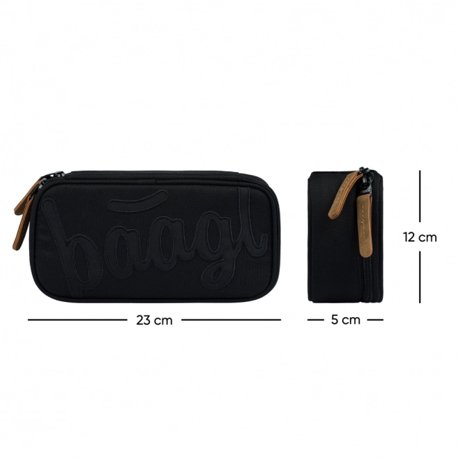 Baagl 3er Set Skate Darkness: Rucksack, Federmäppchen, Beutel