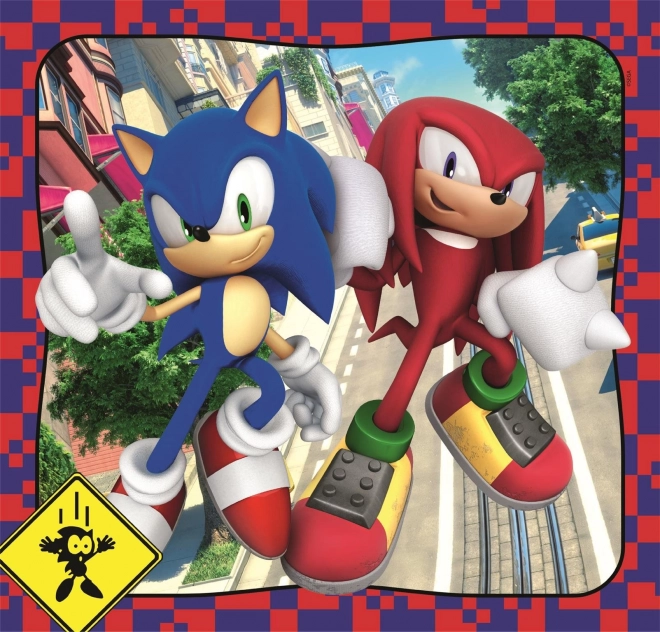 Sonic Puzzle 3x48 Teile