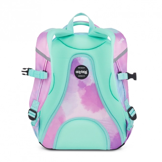 Schulrucksack OXY Scooler Blumen