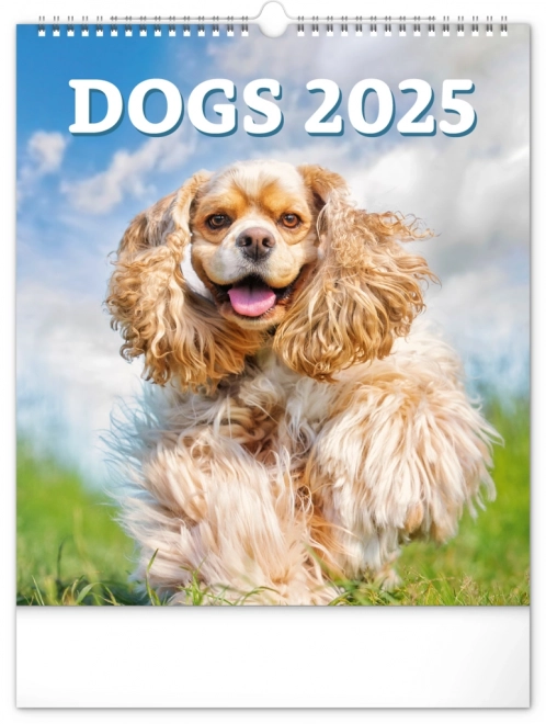 Notique Wandkalender Hunde 2025