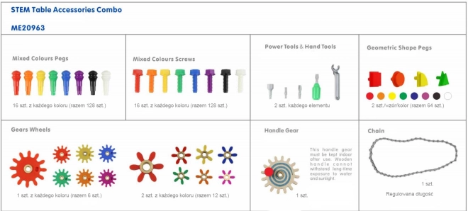 Masterkidz STEM Zubehör Set für kreatives Spiel
