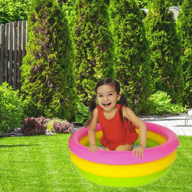 Aufblasbarer Regenbogen-Kinderpool von Intex