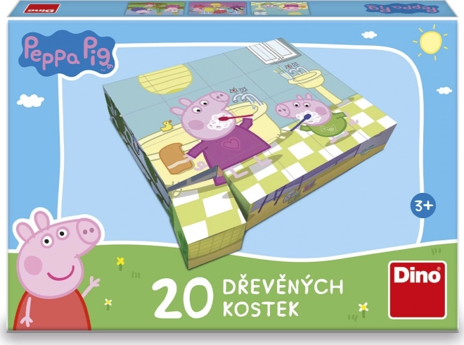 Bilderwürfel Peppa Pig: Lustiger Tag