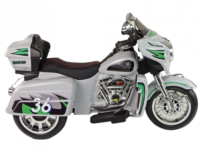 Batteriebetriebenes Dreirad Goldwing Grau