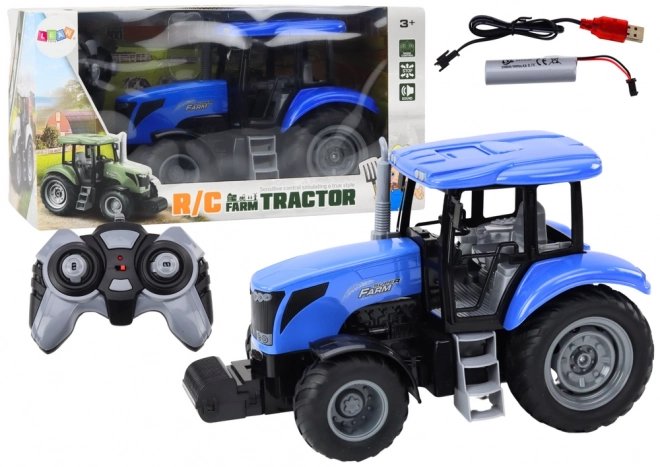 Ferngesteuerter Traktor Blau mit Sound