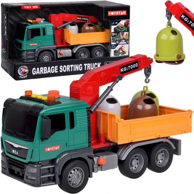 Edukative Müllwagen Spielzeug mit Geräuschen