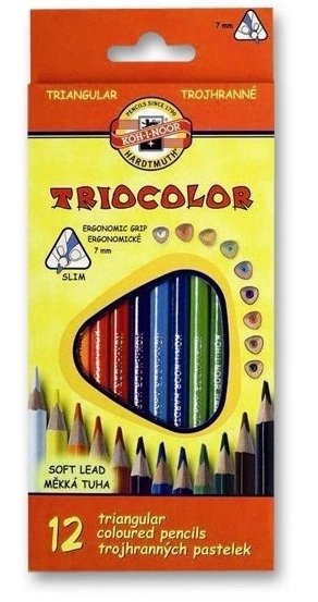 Trojhantiger Buntstifte Triocolor 18er Set