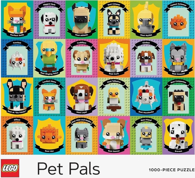 Puzzle LEGO Tierische Freunde 1000 Teile