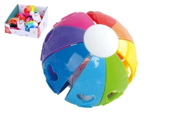 Regenbogen Rasselball für Babys