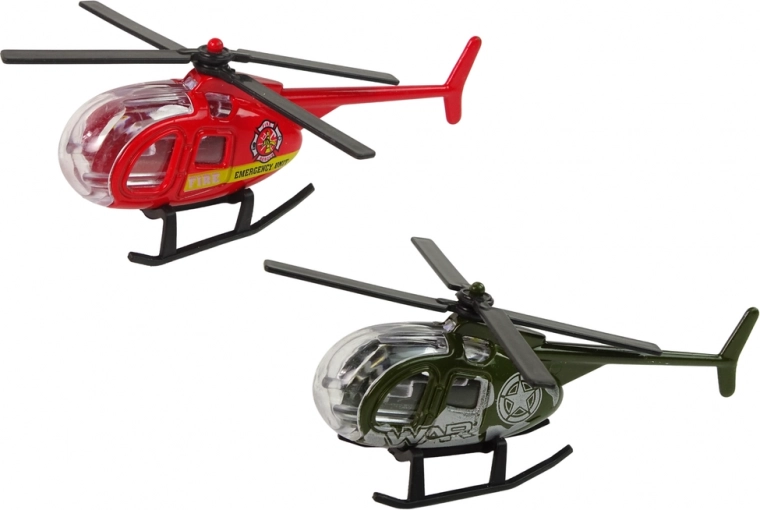 Vier einzigartige Themenhubschrauber