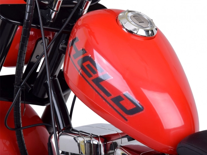 Elektrischer Chopper Motorrad für Kinder – Rot