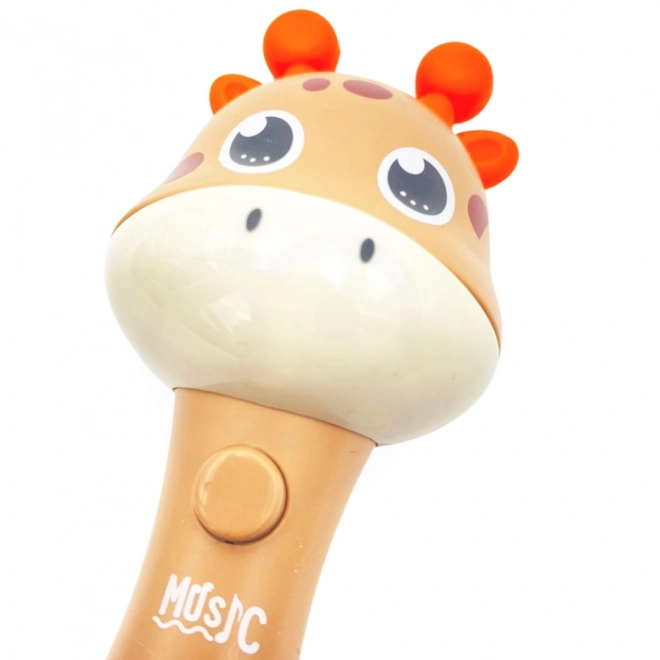 Woopie Baby Giraffen-Sensorik-Rassel mit Musik