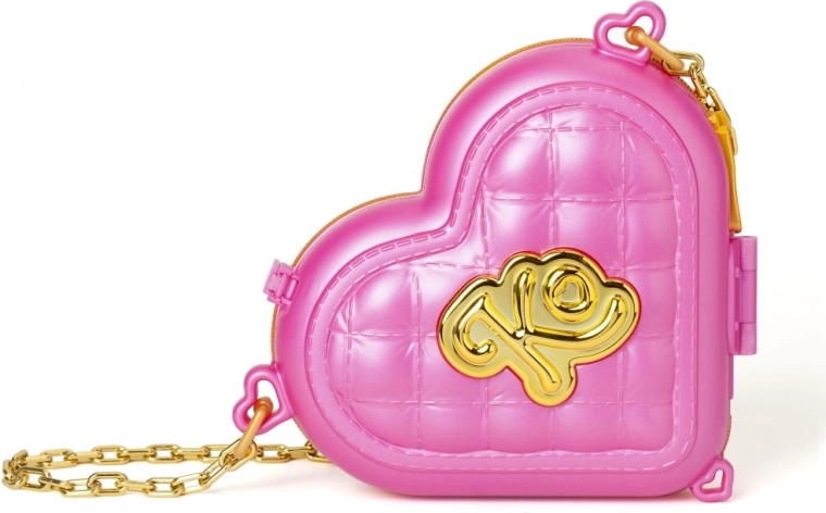 Herzförmige Tasche für unterwegs