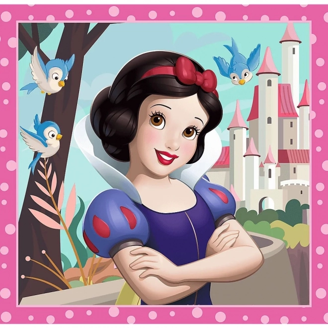 Disney Prinzessinnen 3-in-1 Puzzle - Schöne Blumen