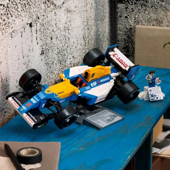 Lego Icons Williams Racing FW14B mit Nigel Mansell