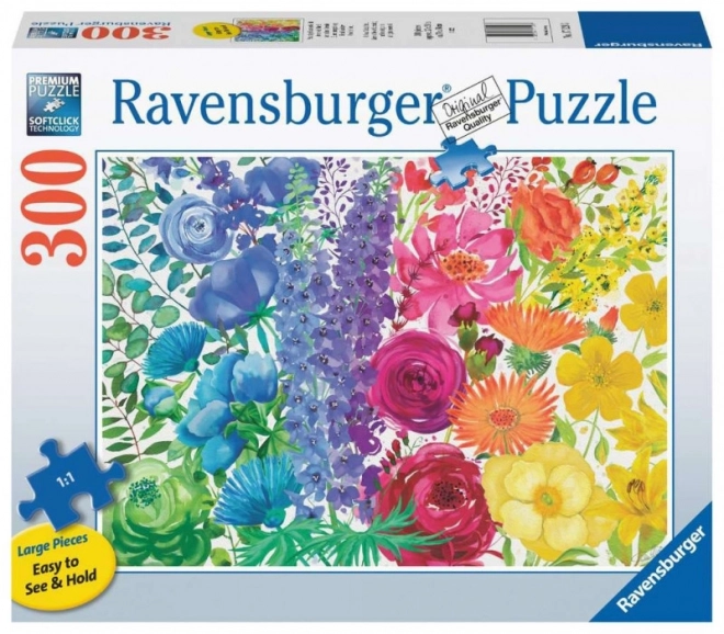 Ravensburger Puzzle Blumenregenbogen 300 Teile