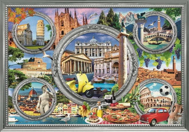 Puzzle Italienischer Urlaub 1000 Teile