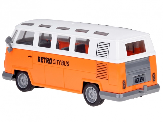 Retro City Bus ferngesteuerter Spielzeugbus mit Beleuchtung