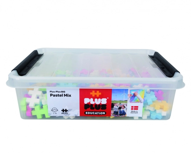 Plus-plus Bausteine Pastell Box Groß