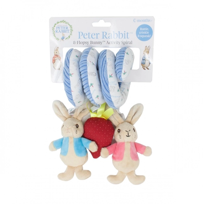 Regenbogen Rasselspirale Flopsy Bunny Aktivität