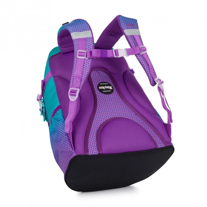 Schulrucksack OXY Ombre Blau - Pink