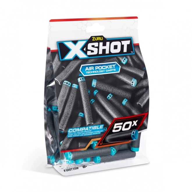 X-Shot Nachfüllpack mit 50 Schaumstoffpfeilen