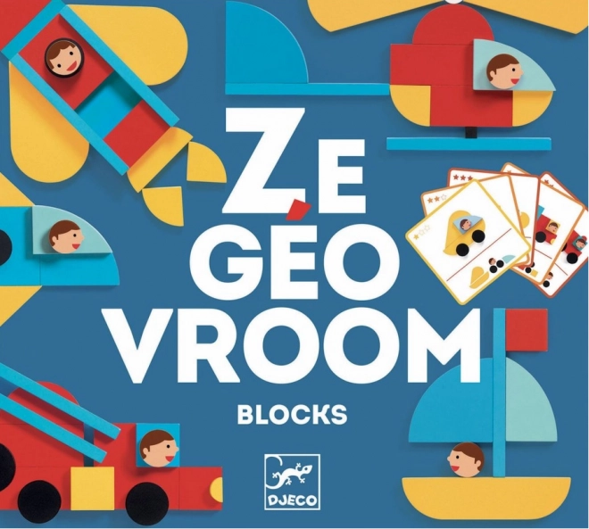 DJECO Magnetisches Puzzle Transport