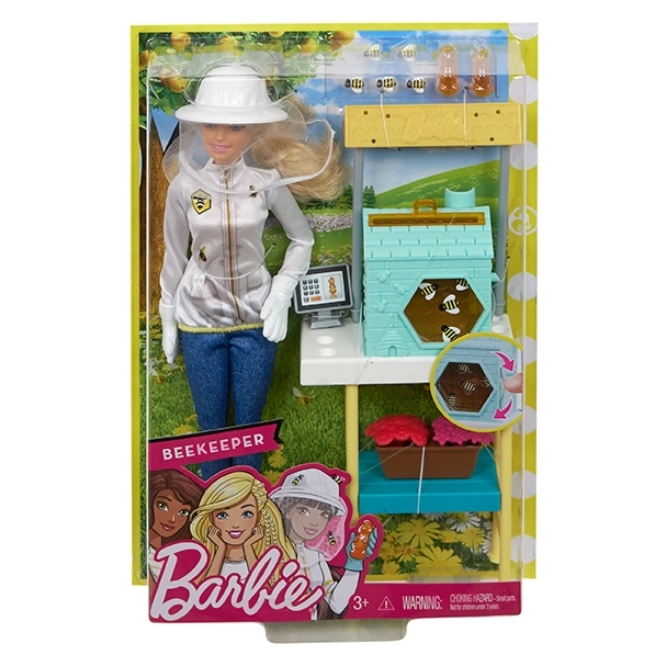 Barbie Spielset Berufe mit Puppe