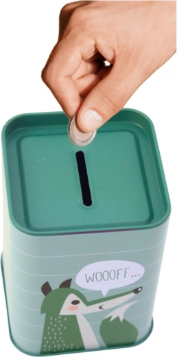 Leichtes Einwerfen von Münzen