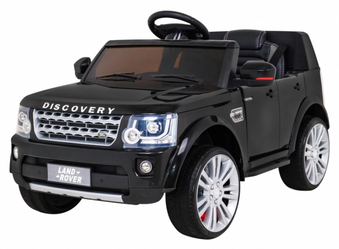 Land Rover Discovery Elektrisches Kinderauto Schwarz + Fernbedienung + EVA Räder + Langsamer Start + Radio MP3