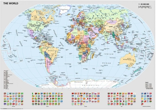 Ravensburger Puzzle Weltkarte 1000 Teile