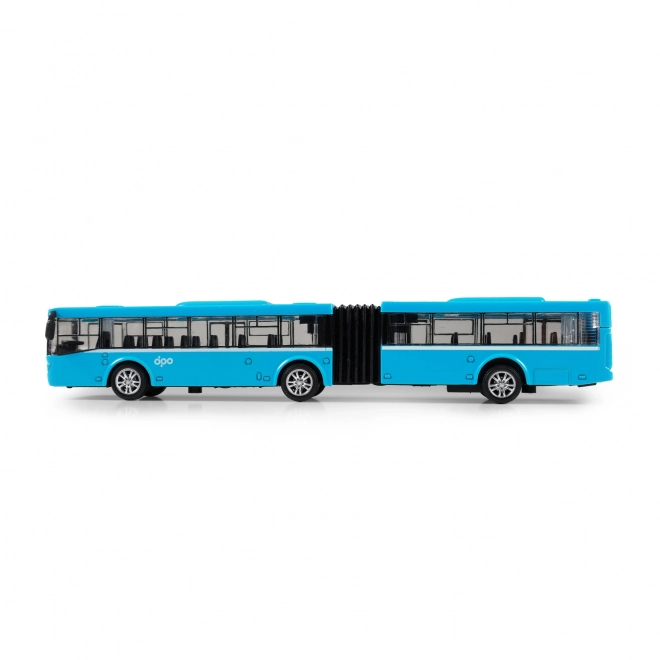 Metall-Gelenkbus DPO Ostrava Blau 18 cm