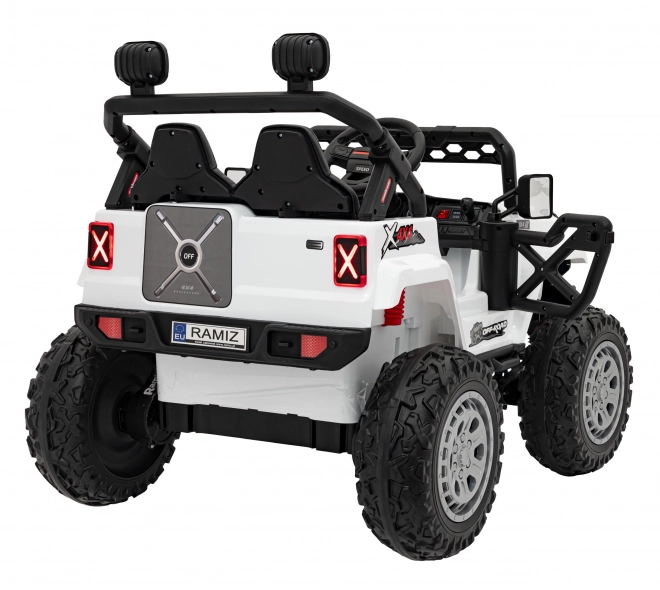 Elektrischer Kinder-Geländewagen Speed weiß