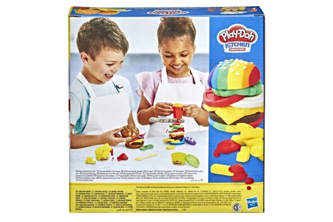 Play-Doh Küche Burger und Pommes Set