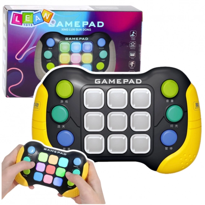 Elektronische Spielekonsole Gamepad Pop-It LED 5 Modi