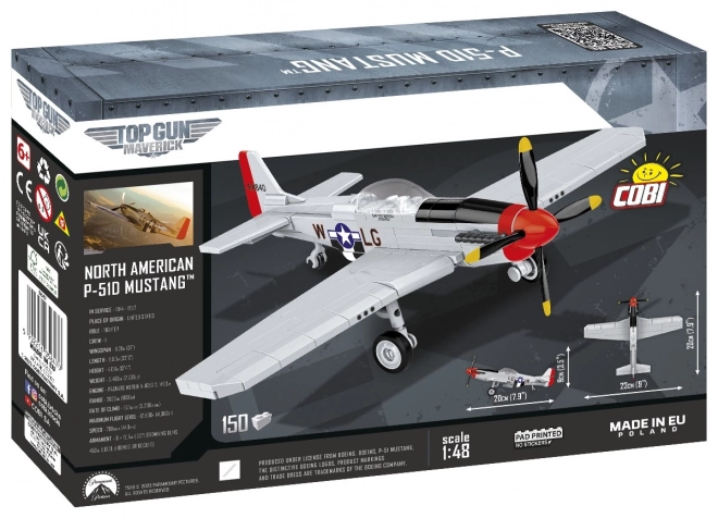 Cobi Bausteinmodell TOP GUN P-51D Mustang