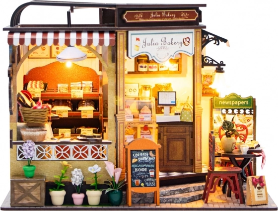 Miniaturenhaus Julias Bäckerei 2Kids Toys