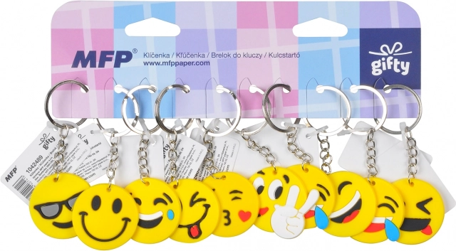 Schlüsselanhänger Smilies