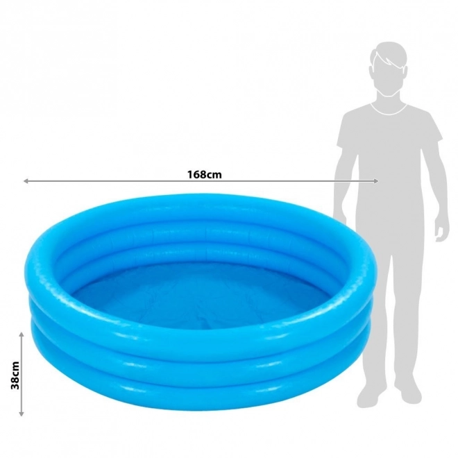 Blauer Kinderpool Crystal