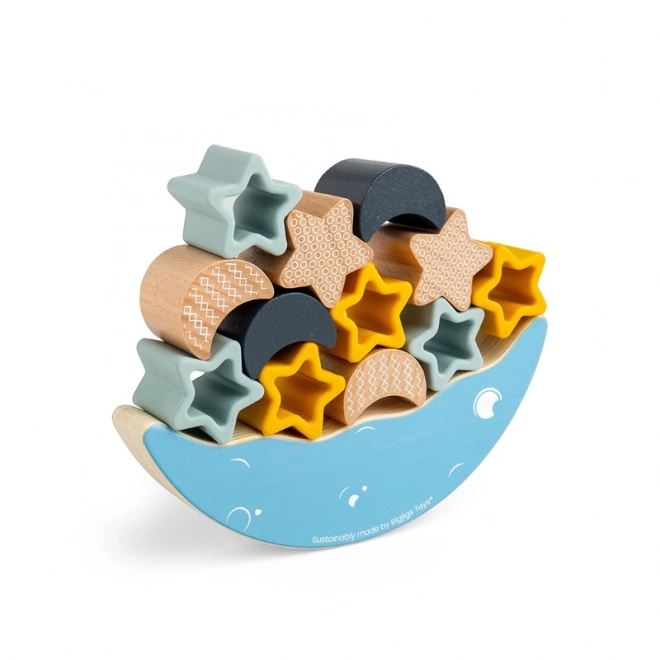 Bigjigs Toys Balancierender Mond Spiel