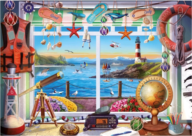 Educa Puzzle Leben im Hafen 1000 Teile