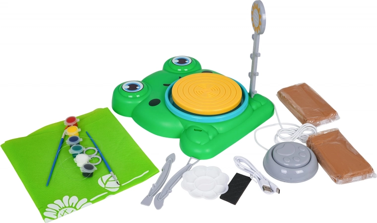 Verspieltes Frosch-Design und komplette Ausstattung