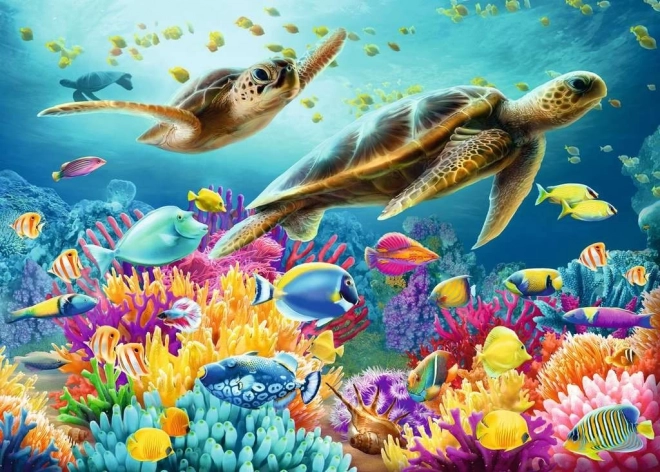 Ravensburger Puzzle Bunte Unterwasserwelt 1000 Teile